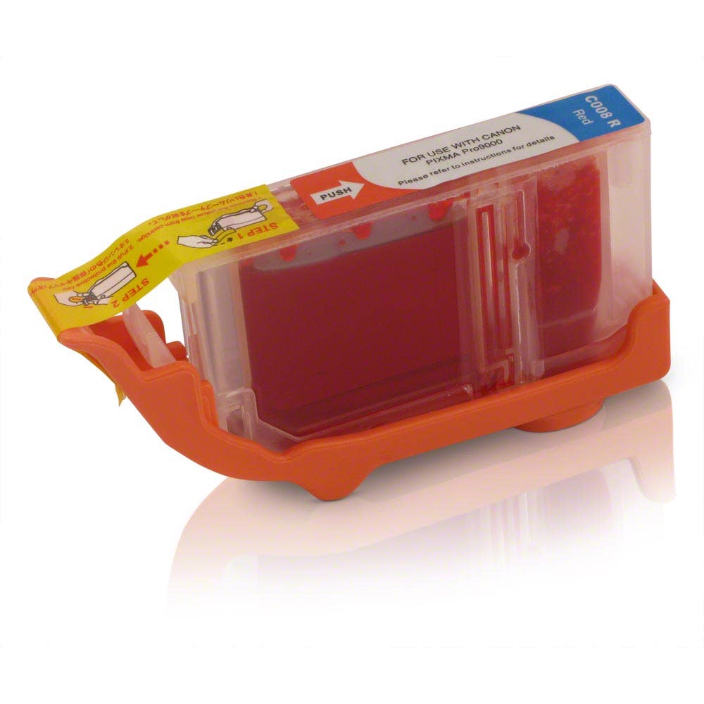 Compatible Canon CLI-8R (0626B002)  Ink Cartridge - Red